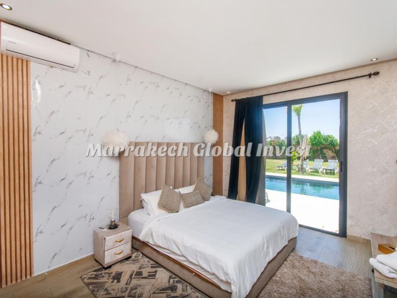 Villa de luxe 4 chambres avec piscine en location saisonnière – Bab Atlas, Marrakech – photo 4