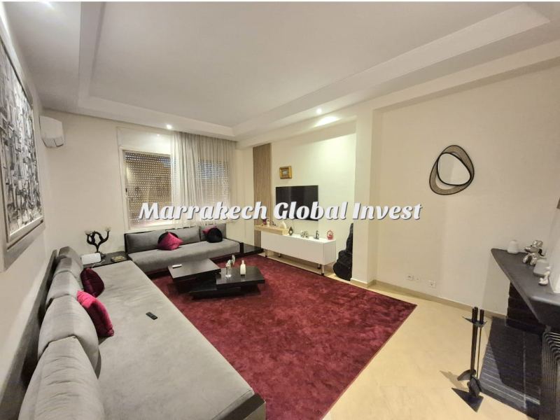 Appartement F3 meublé avec balcon à louer – Guéliz, Marrakech – photo 2