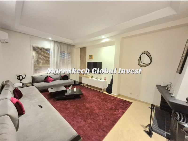 Appartement F3 meublé avec balcon à louer – Guéliz, Marrakech – photo 3