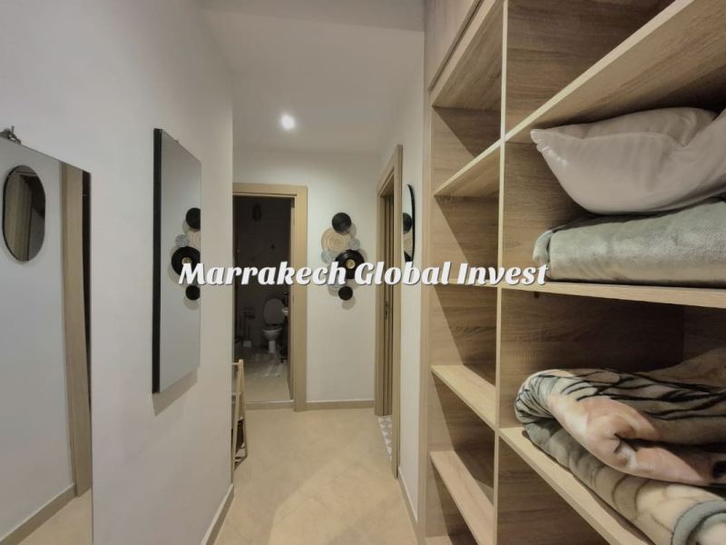 Appartement F3 meublé avec balcon à louer – Guéliz, Marrakech – photo 4