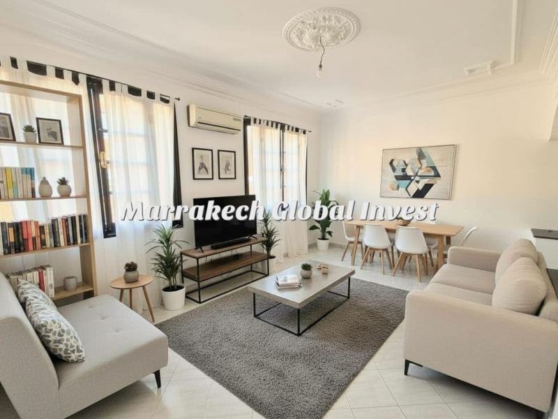 Appartement vide 3 chambres à louer – Guéliz, Marrakech