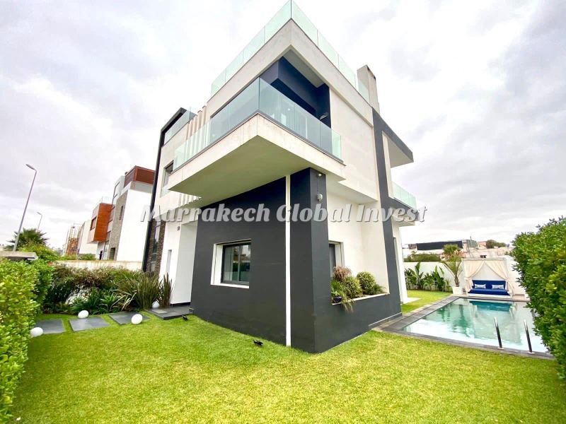 Villa de luxe 4 chambres avec piscine et vue mer à vendre – Dar Bouazza, Casablanca – photo 3