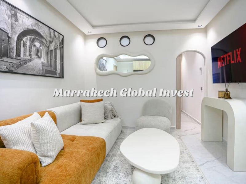 Appartement haut standing 2 chambres avec piscine à louer – Hivernage, Marrakech