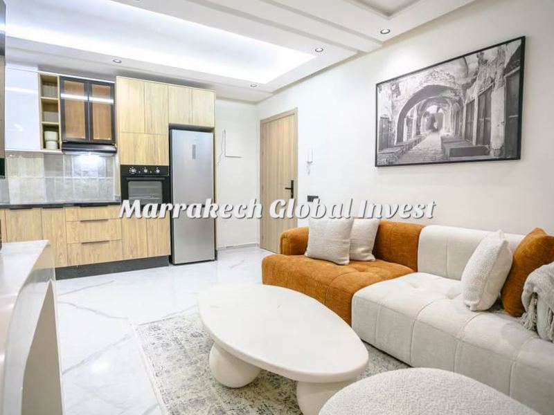 Appartement haut standing 2 chambres avec piscine à louer – Hivernage, Marrakech – photo 4