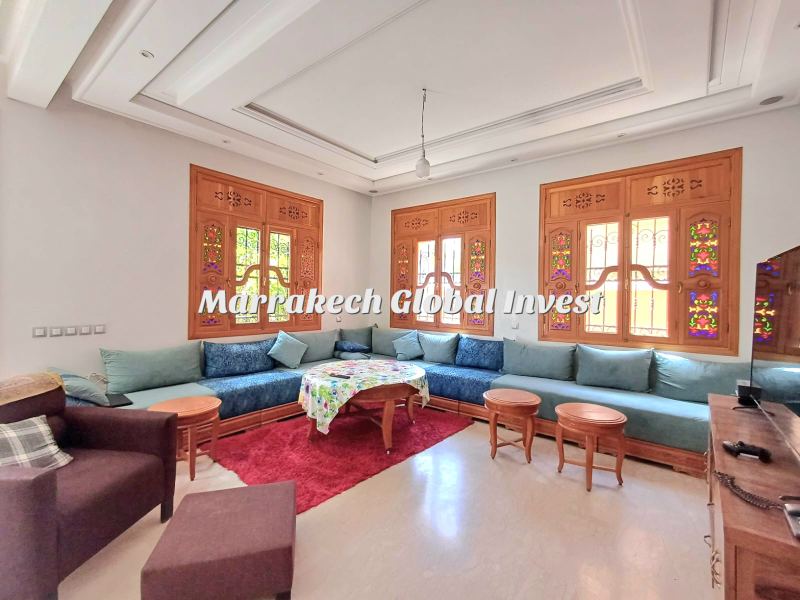 Villa 6 chambres avec piscine et puits à vendre – Targa, Marrakech