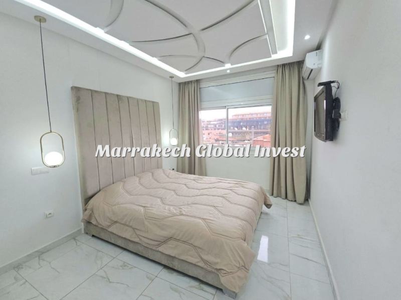 Appartement F3 meublé à louer près du Carré Eden – Guéliz, Marrakech – photo 4