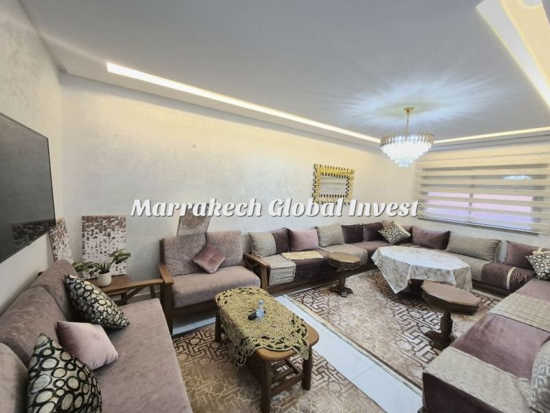 Appartement neuf 2 chambres meublé avec piscine à louer – Route de Casa, Marrakech