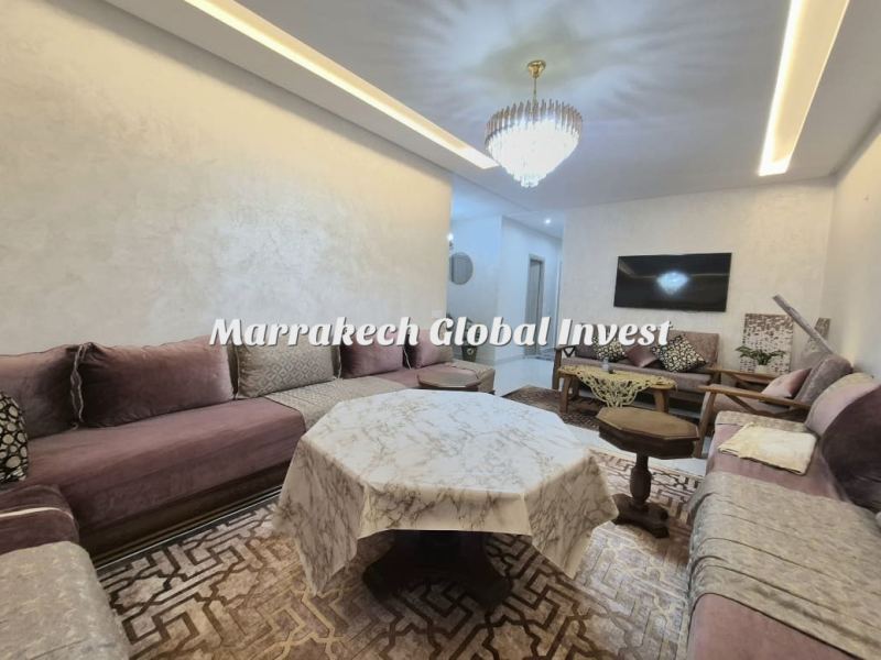 Appartement neuf 2 chambres meublé avec piscine à louer – Route de Casa, Marrakech – photo 3