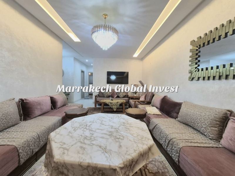 Appartement neuf 2 chambres meublé avec piscine à louer – Route de Casa, Marrakech – photo 4