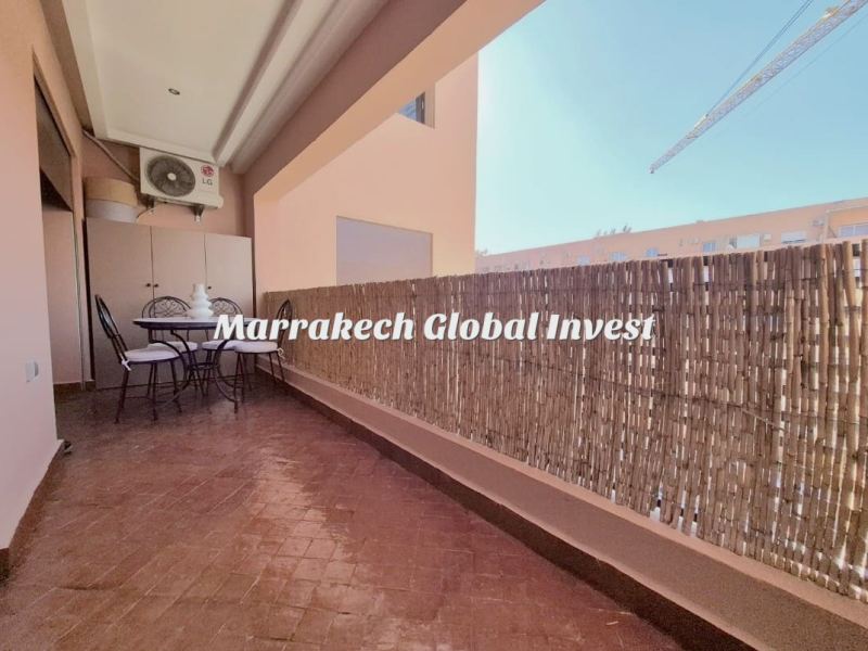 Appartement F2 meublé avec piscine et terrasse à louer – Guéliz, Marrakech – photo 4