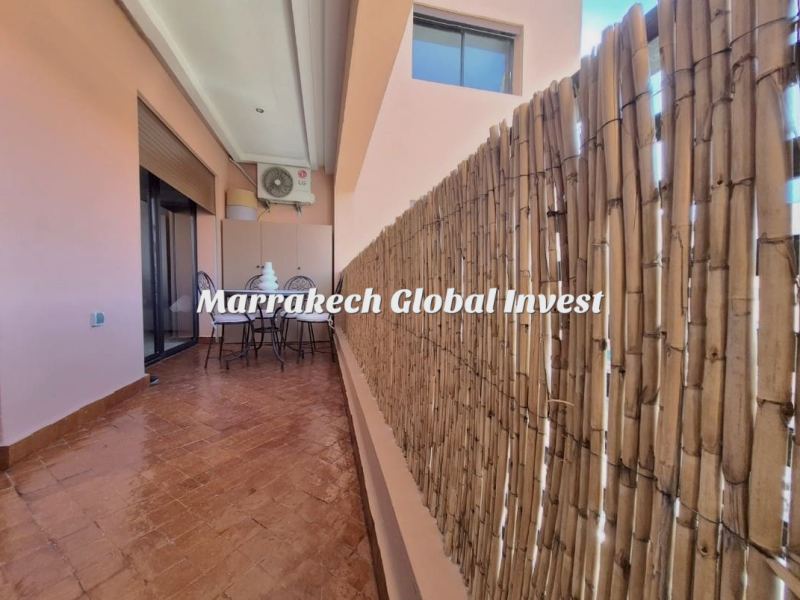 Appartement F2 meublé avec piscine et terrasse à louer – Guéliz, Marrakech – photo 5