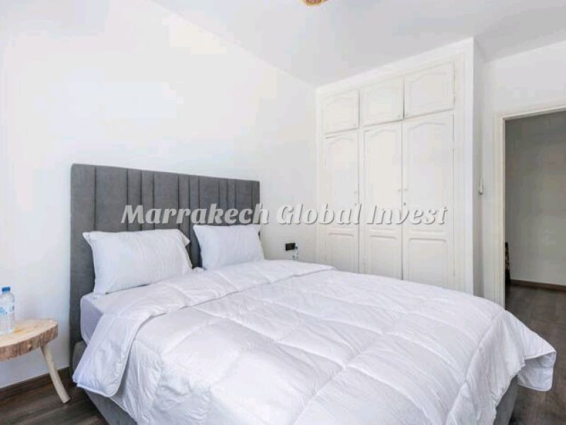 Appartement F3 meublé rénové à louer – Majorelle, Marrakech – photo 2