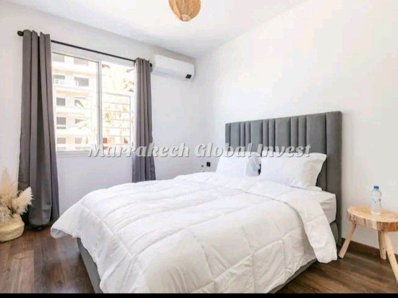 Appartement F3 meublé rénové à louer – Majorelle, Marrakech – photo 4
