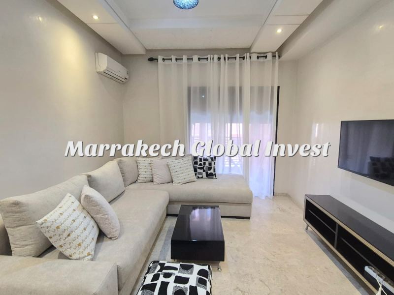 Studio moderne meublé 65 m² avec balcon à louer – Guéliz, Marrakech – photo 2