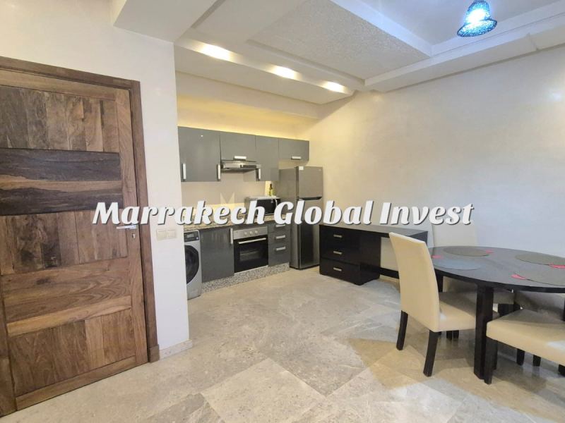 Studio moderne meublé 65 m² avec balcon à louer – Guéliz, Marrakech – photo 4