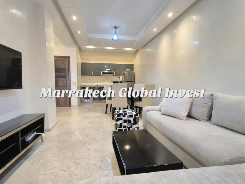 Studio moderne meublé 65 m² avec balcon à louer – Guéliz, Marrakech – photo 5